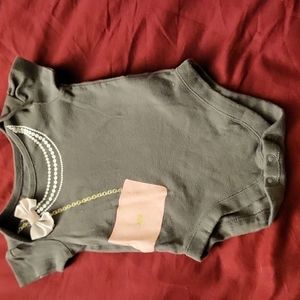 Bundles Baby Place Newborn Grey Onesie